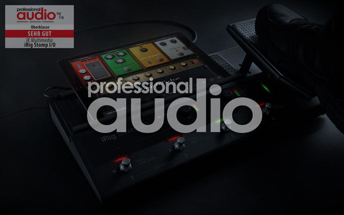 Professional Audio review iRig Stomp I/O