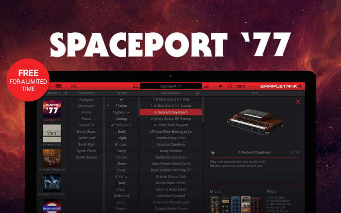 Announcing Spaceport '77 for SampleTank 4
