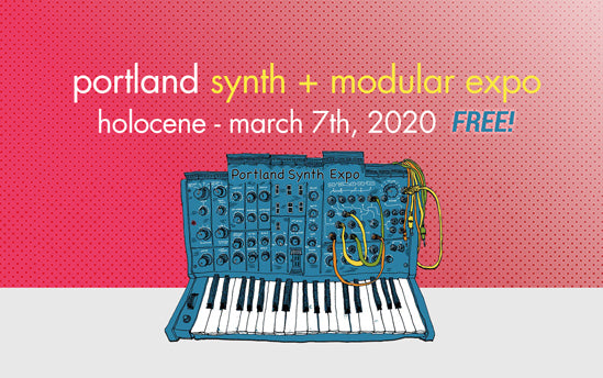 Join us at Portland Synth Expo 2020