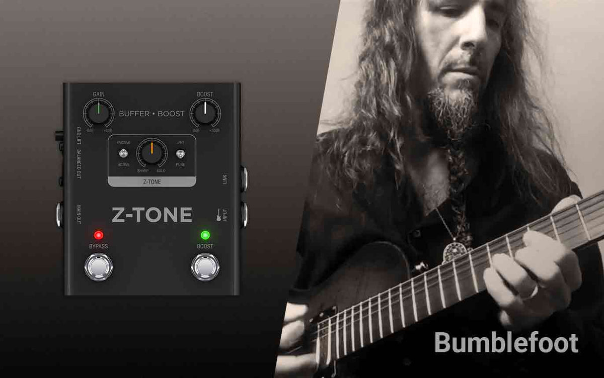 Bumblefoot Demonstrates the Power of Z-TONE Buffer Boost