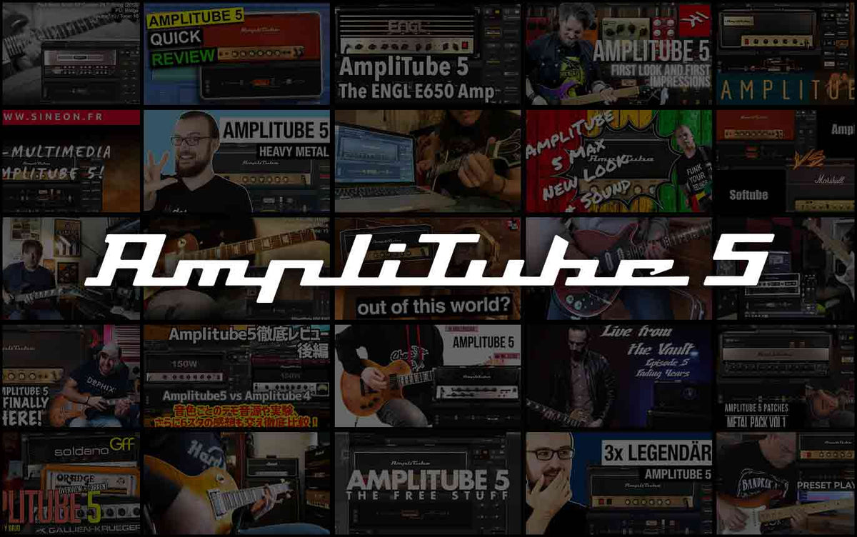 Over 100 AmpliTube 5 Accolades!