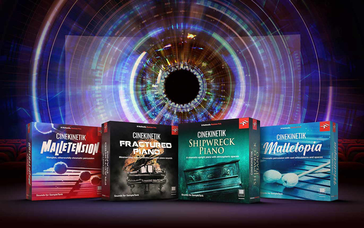 IK Multimedia releases Cinekinetik for SampleTank