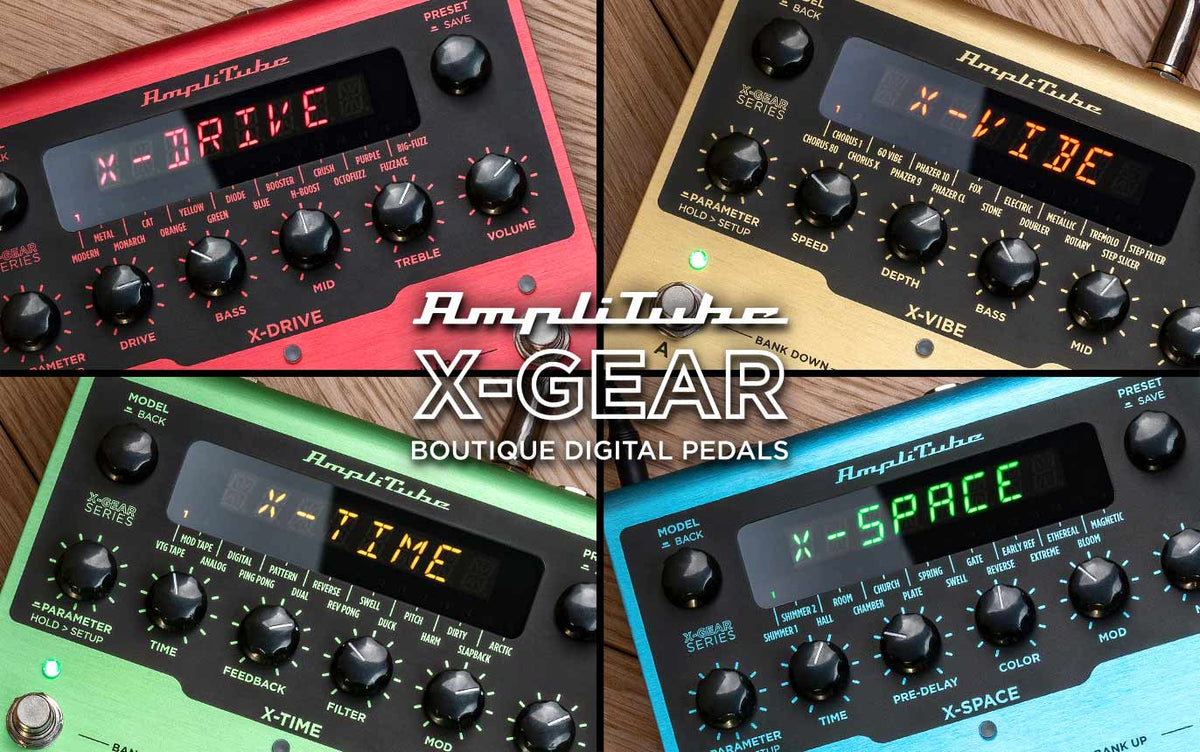 The sounds of AmpliTube X-GEAR