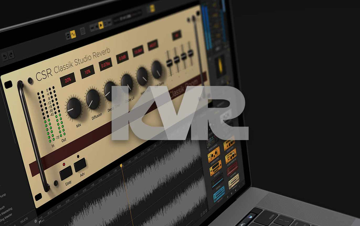 KVR 10 most popular reverbs - CSR Classic Studio Reverb