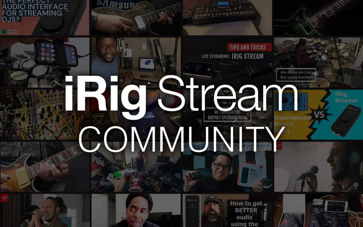 iRig Stream Community Playlist