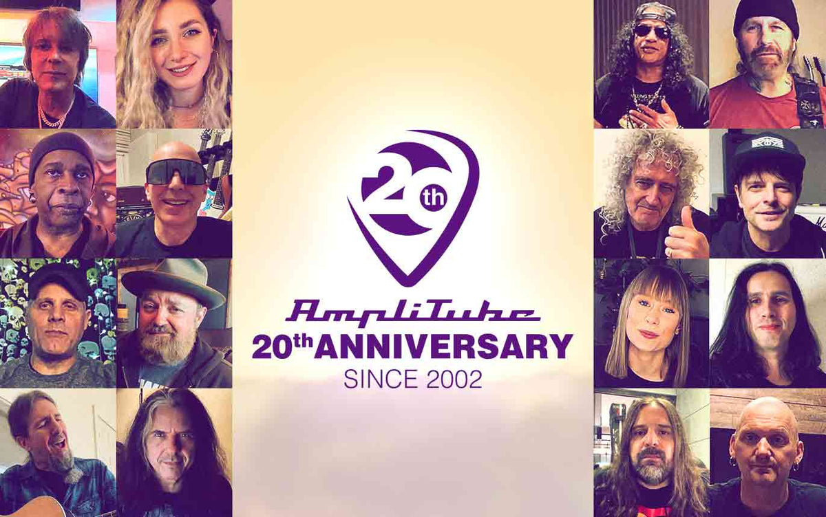 AmpliTube Celebrates Its 20th Anniversary
