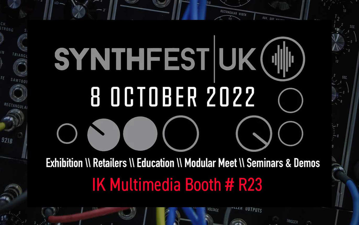 IK at SynthFest UK 2022