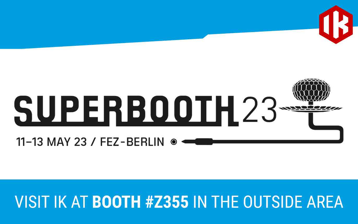 IK at SuperBooth 23