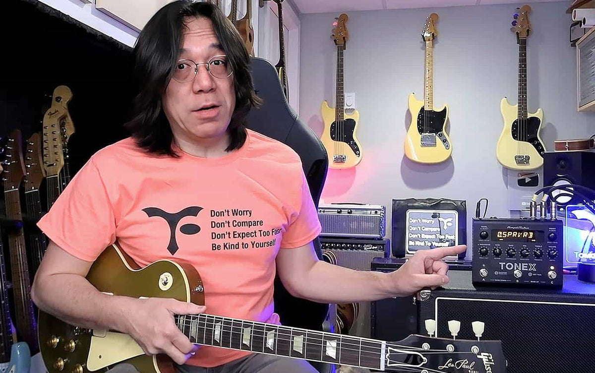 Tomo Fujita Tries TONEX Pedal