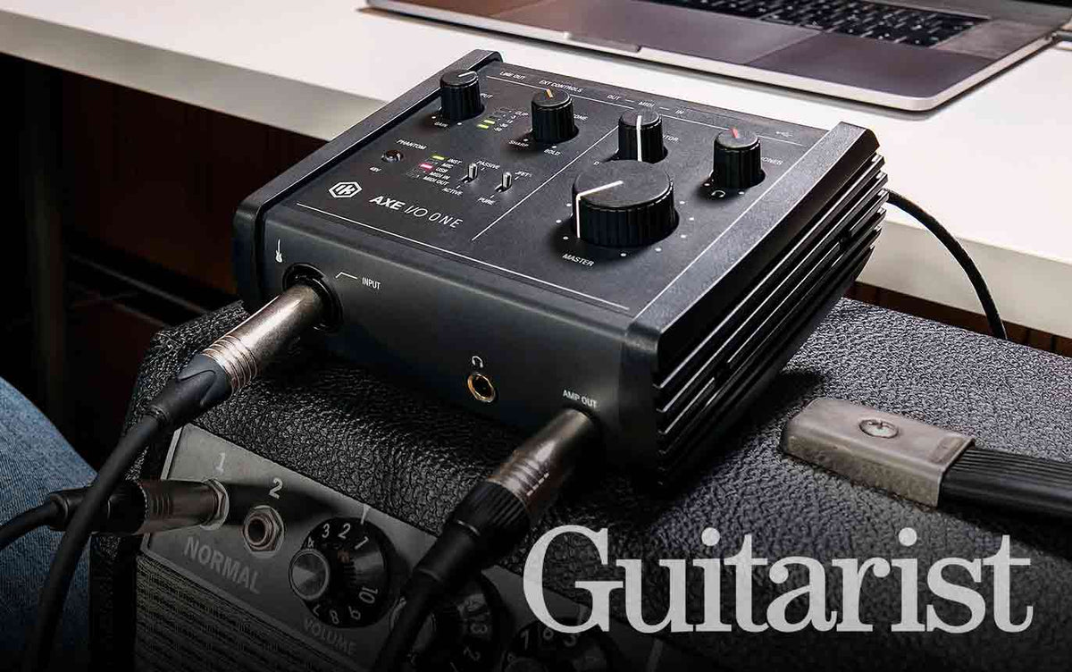 Guitarist on AXE I/O ONE