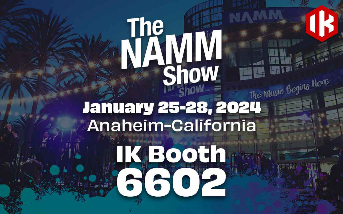 IK Multimedia at NAMM 2024