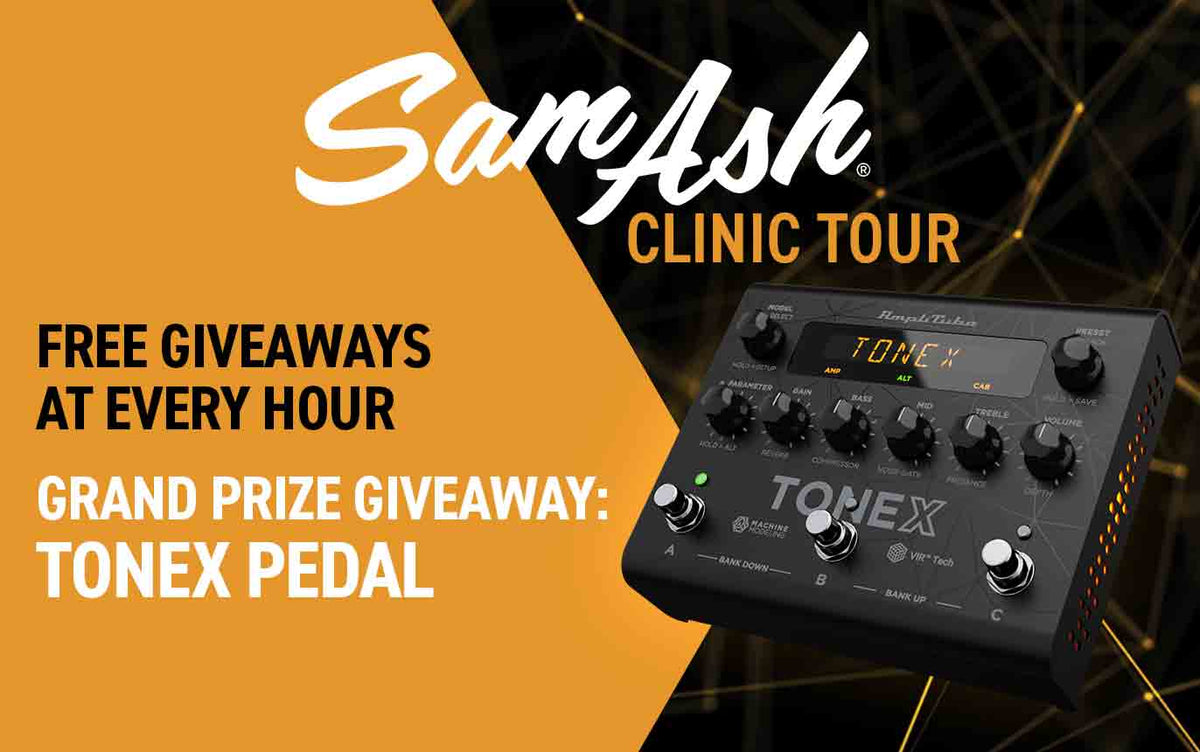 Sam Ash Clinic Tour 2024