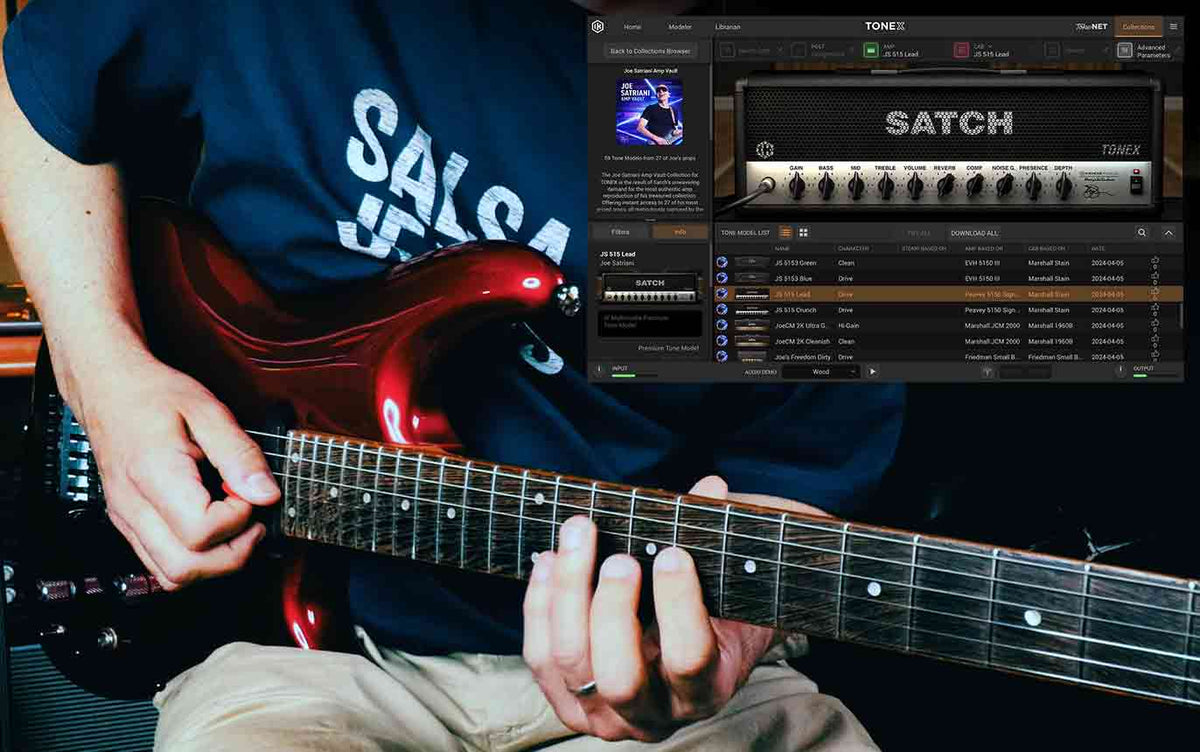 Joe Satriani Amp Vault Full Demo