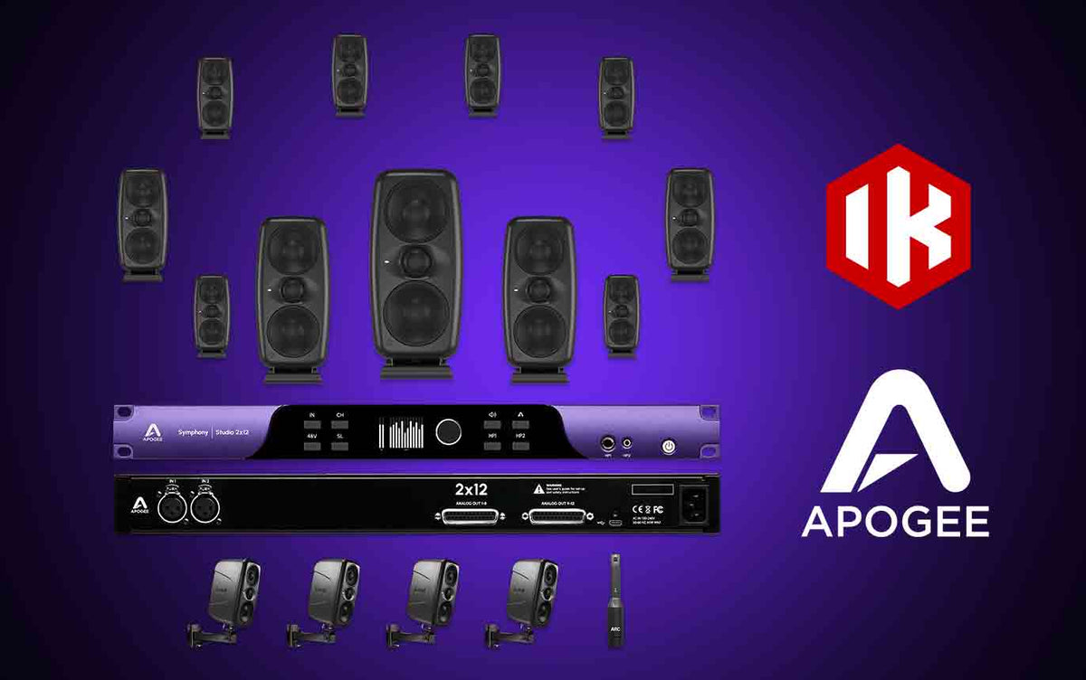 New Apogee/IK Immersive Bundles