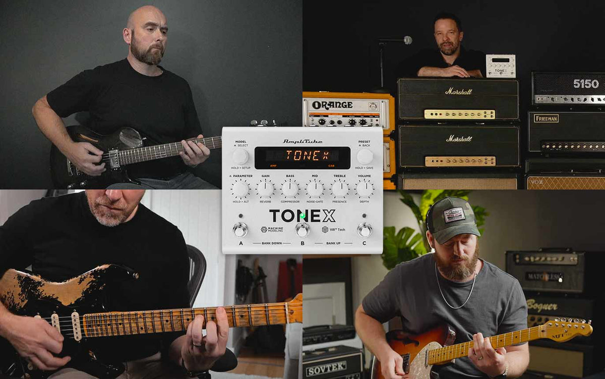The White TONEX Pedal in Action