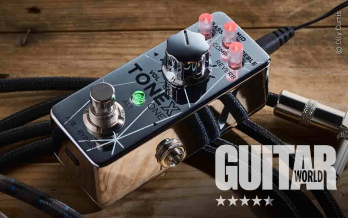 Guitar World on TONEX ONE Satriani
