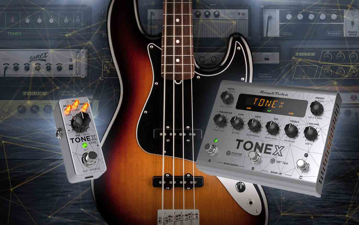 IK launches TONEX Bass Editions