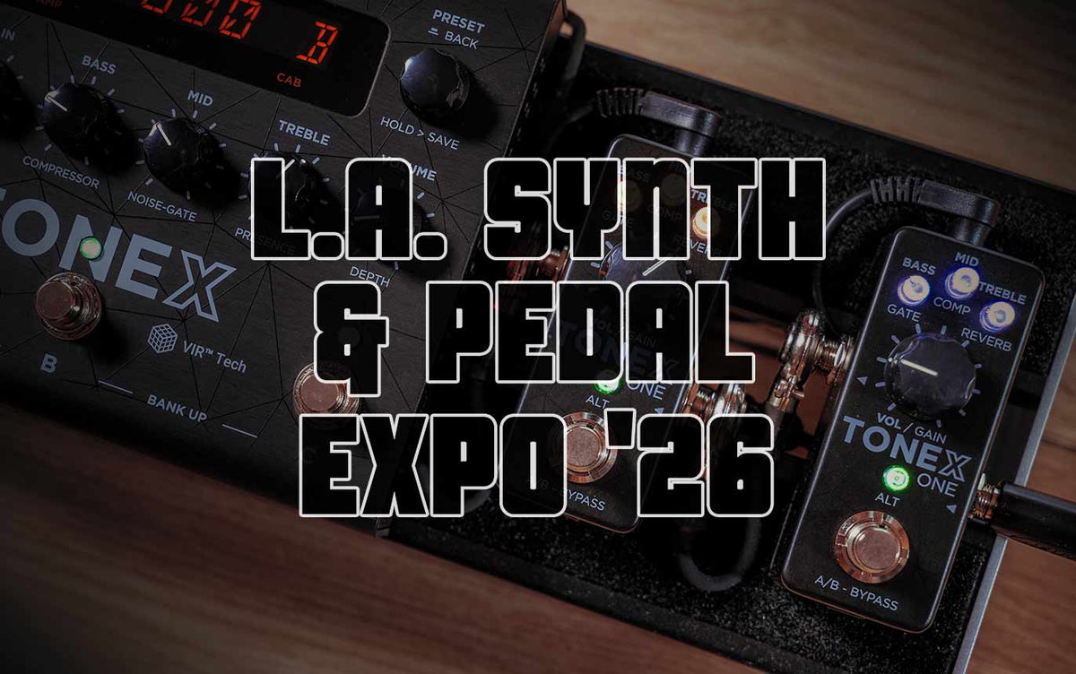 IK at LA Synth & Pedal Expo 2026