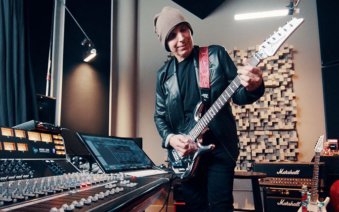 IK Welcomes Joe Satriani