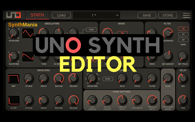 SynthMania UNO Synth Editor Review