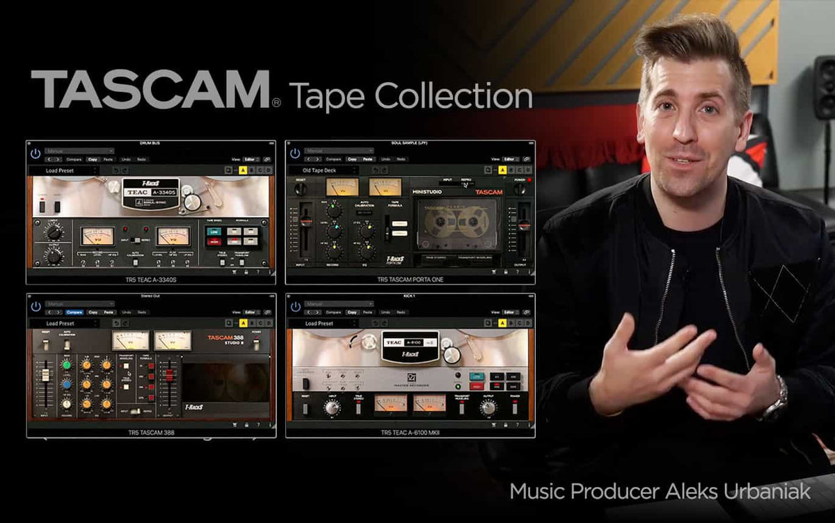 Aleks Urbaniak TASCAM tutorial