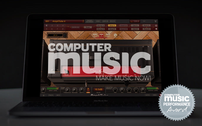 Computer Music -AT Brian May review with Award