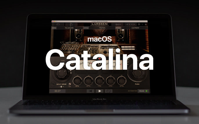 Lurssen Mastering Console now Catalina Compatible