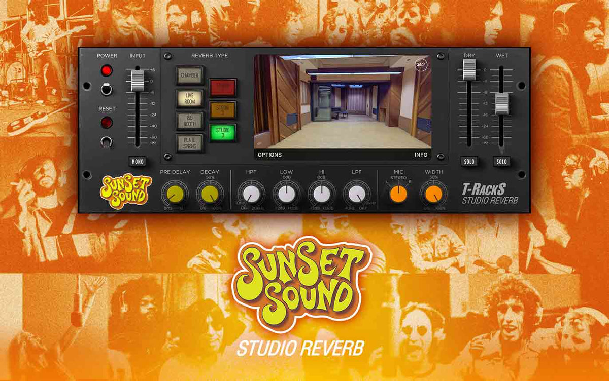 New T-RackS Sunset Sound Studio Reverb