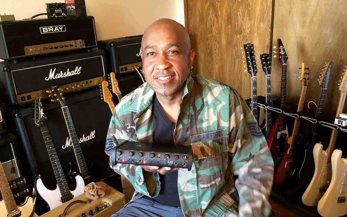 Vic Johnson of the Sammy Hagar Band on AXE I/O