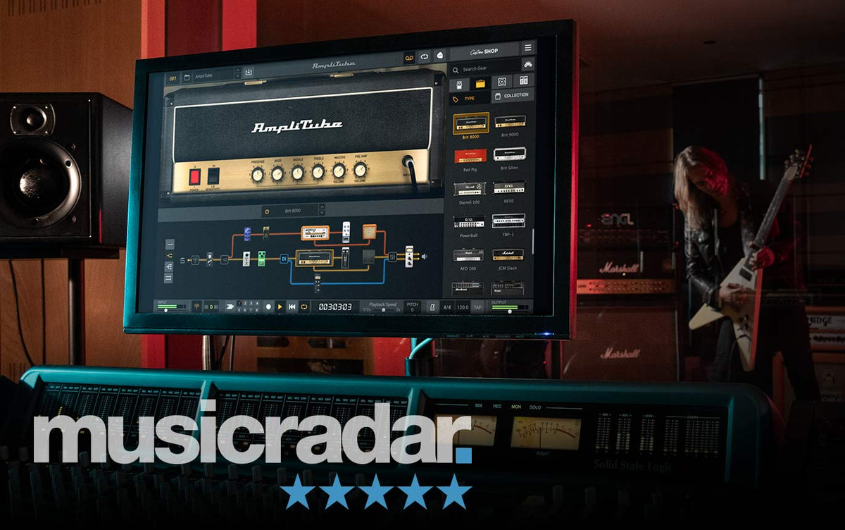 MusicRadar reviews AT5