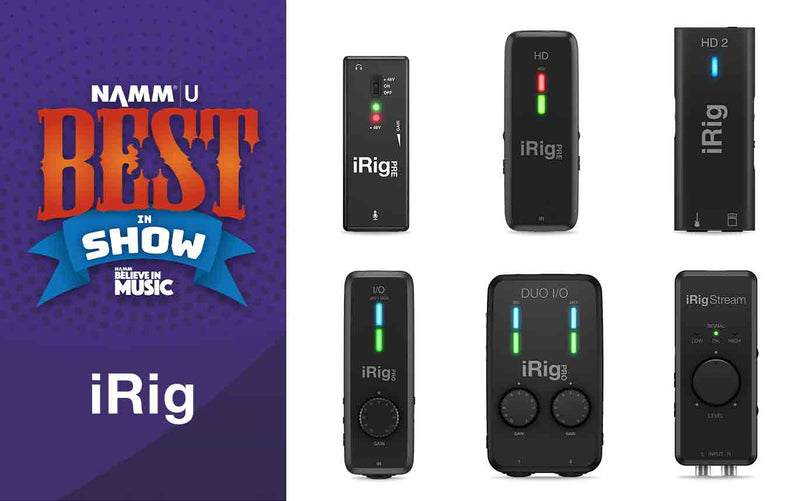 iRig Best in Show NAMM Award