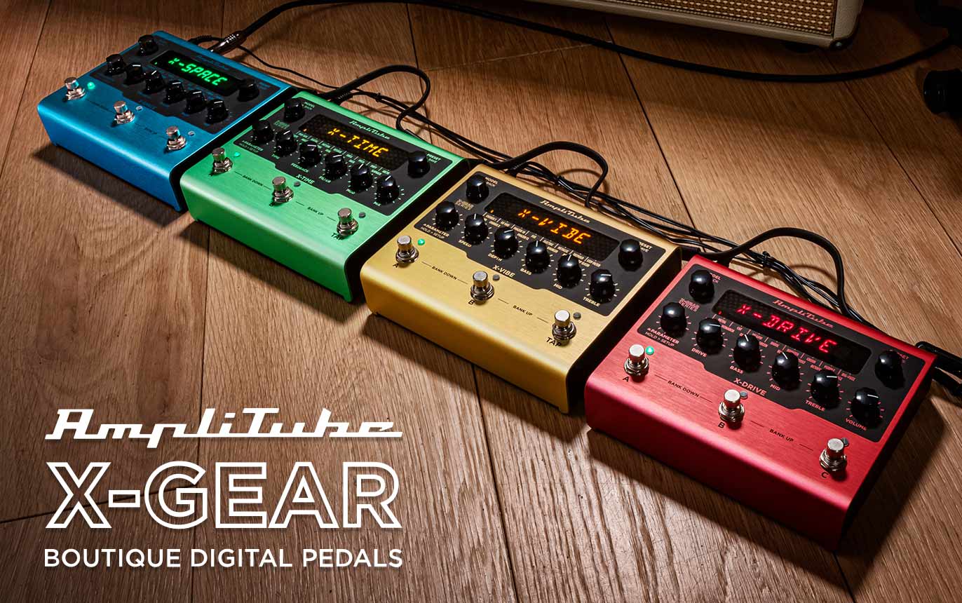 The operation of AmpliTube X-GEAR