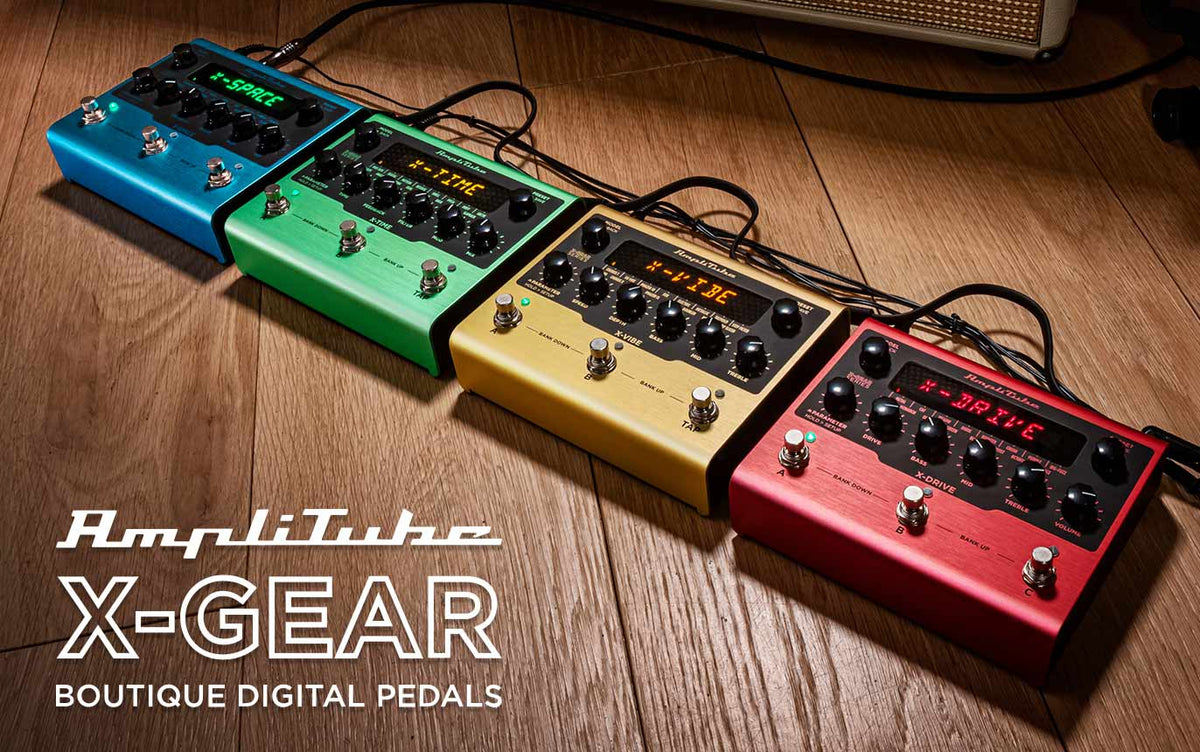 The operation of AmpliTube X-GEAR
