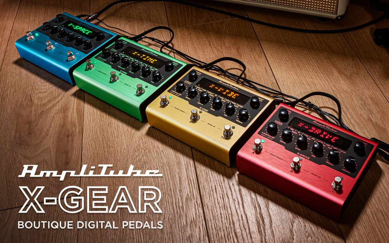 The operation of AmpliTube X-GEAR
