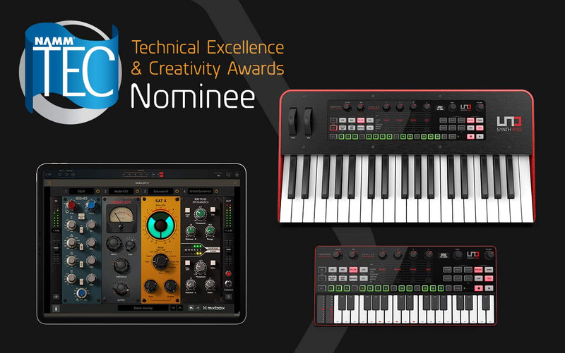 UNO Synth Pro and MixBox CS TEC awards