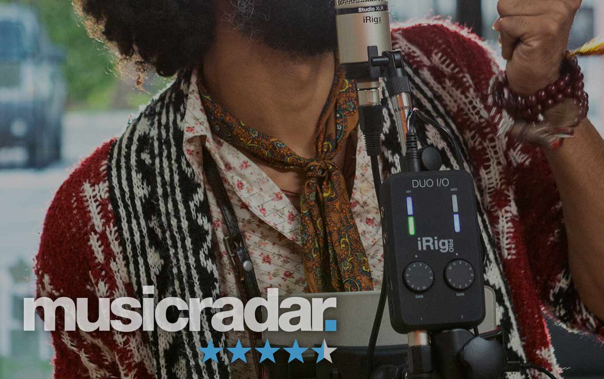 MusicRadar on iRig Pro Duo I/O