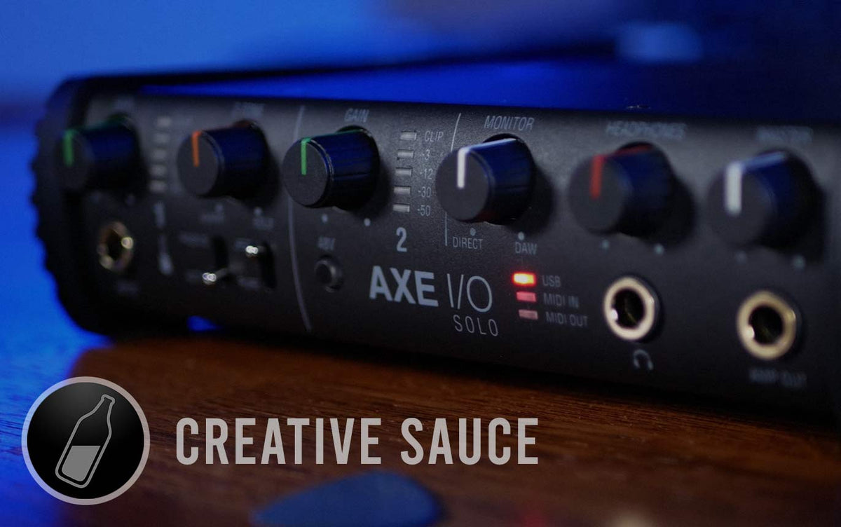 Creative Sauce on AXE I/O Solo