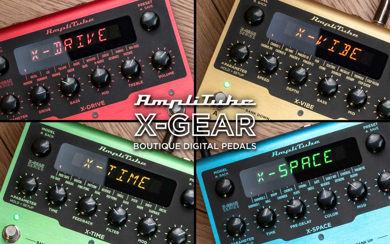 The sounds of AmpliTube X-GEAR