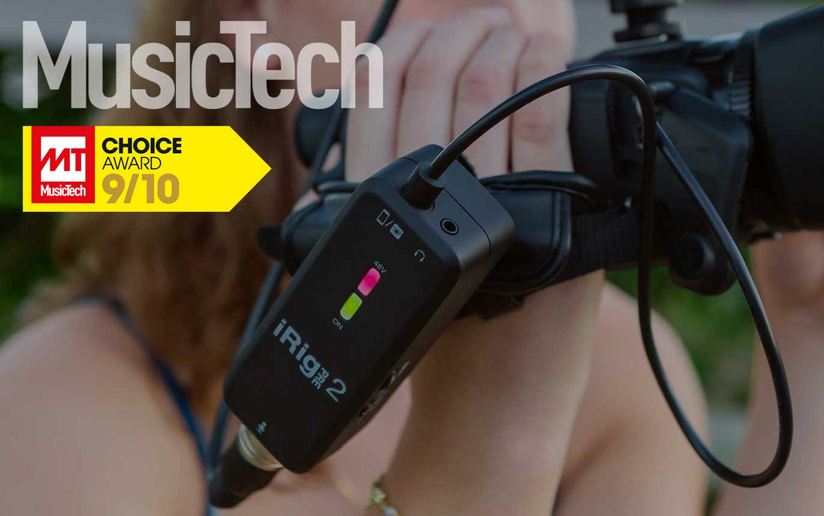 MusicTech on iRig Pre 2