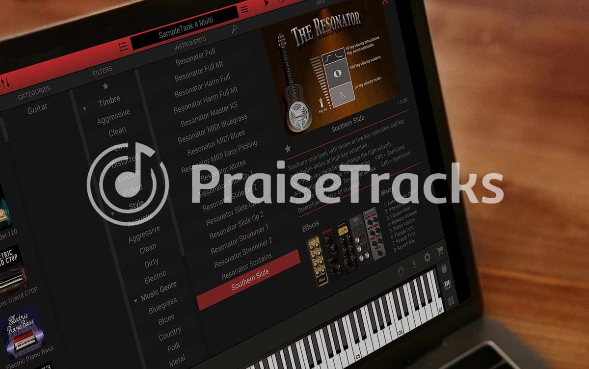 aiseTracks on the Resonator