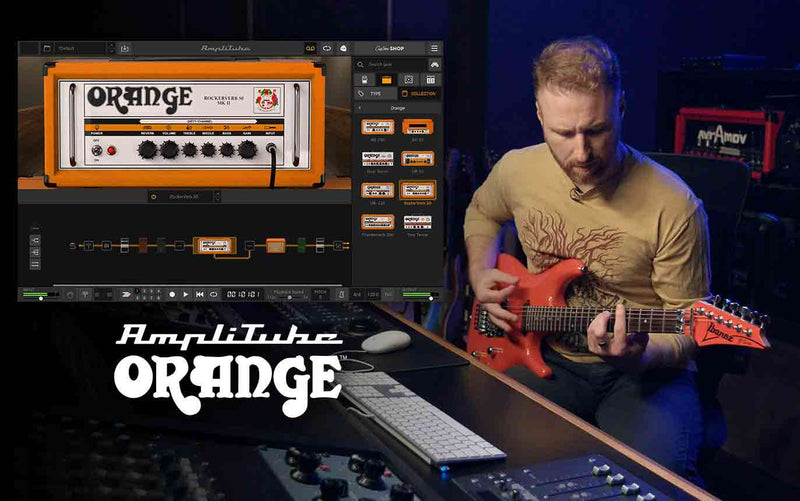 New AmpliTube Orange video VuDu studios