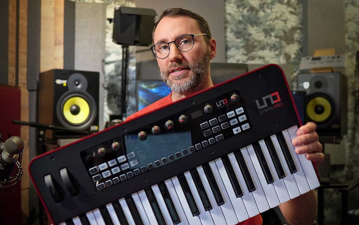 Mattias Holmgren on UNO Synth Pro