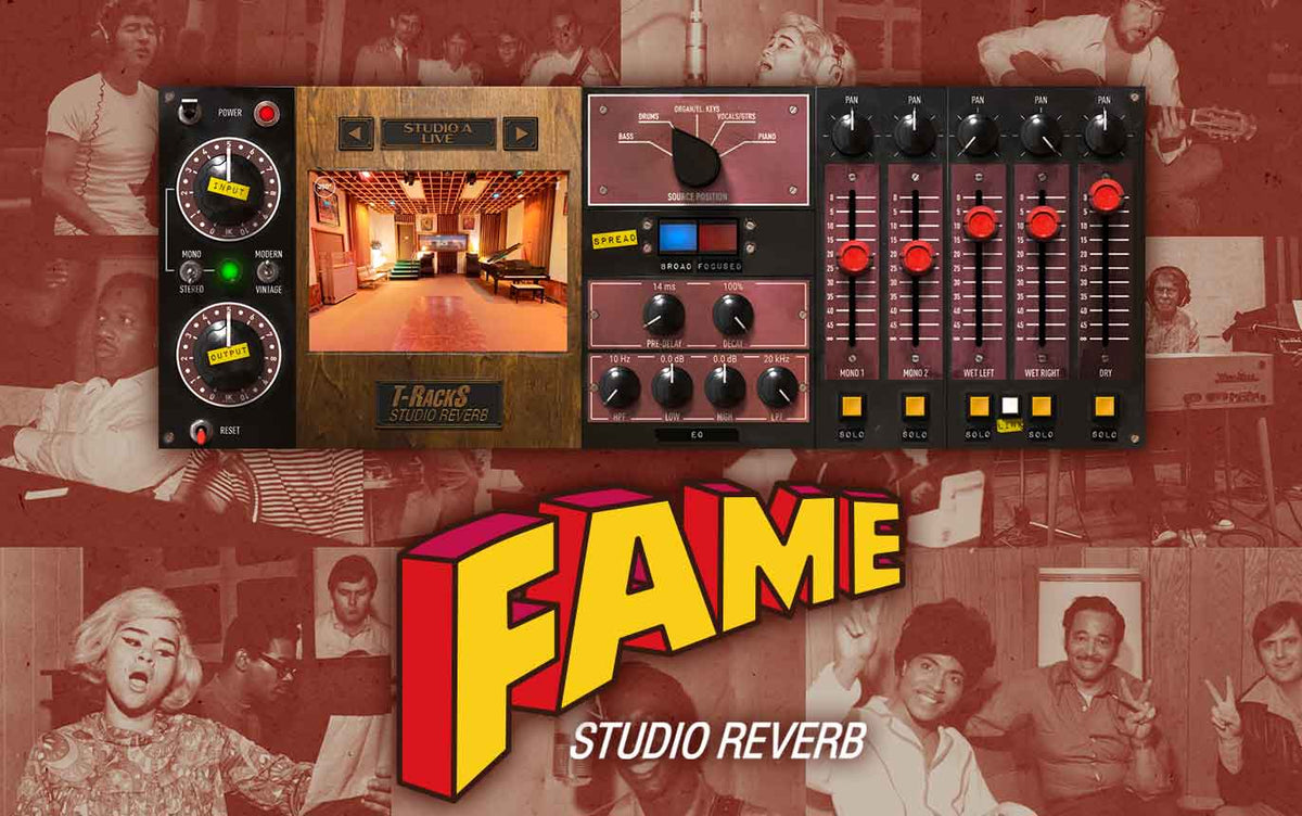 IK announces T-RackS FAME Studio Reverb