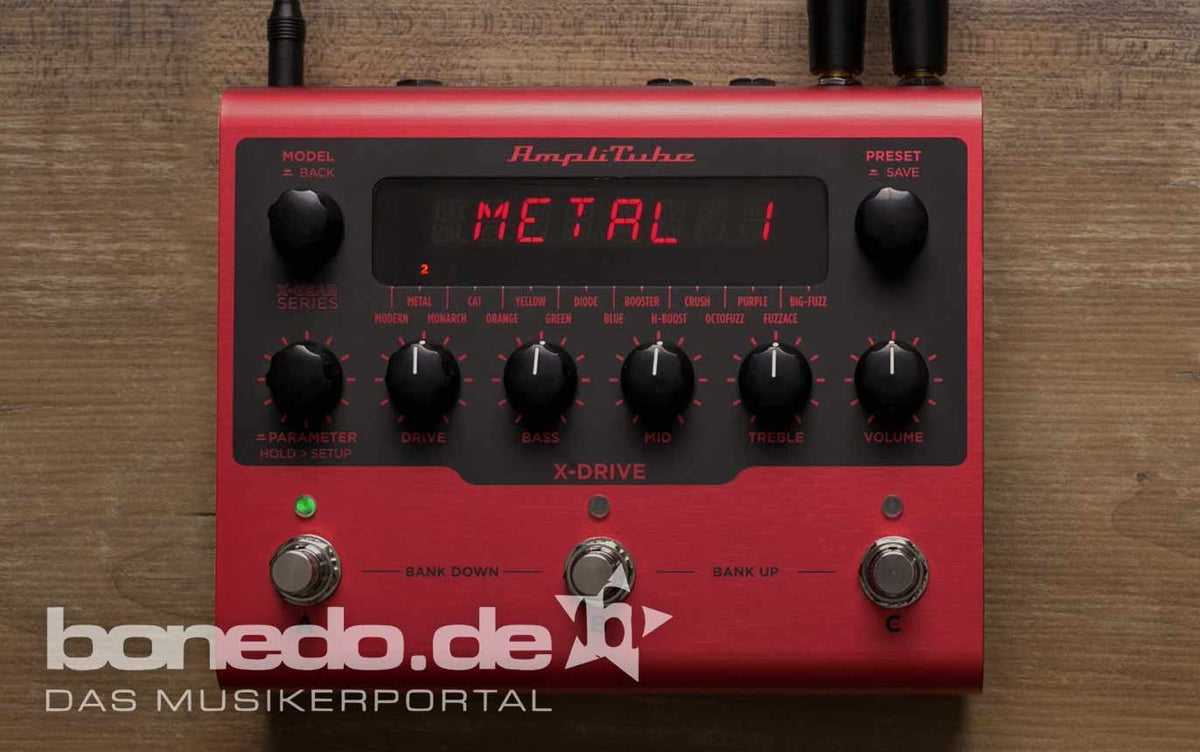 Bondedo AmpliTube X-DRIVE vs. the Original Pedals
