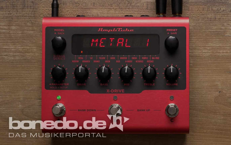 Bondedo AmpliTube X-DRIVE vs. the Original Pedals