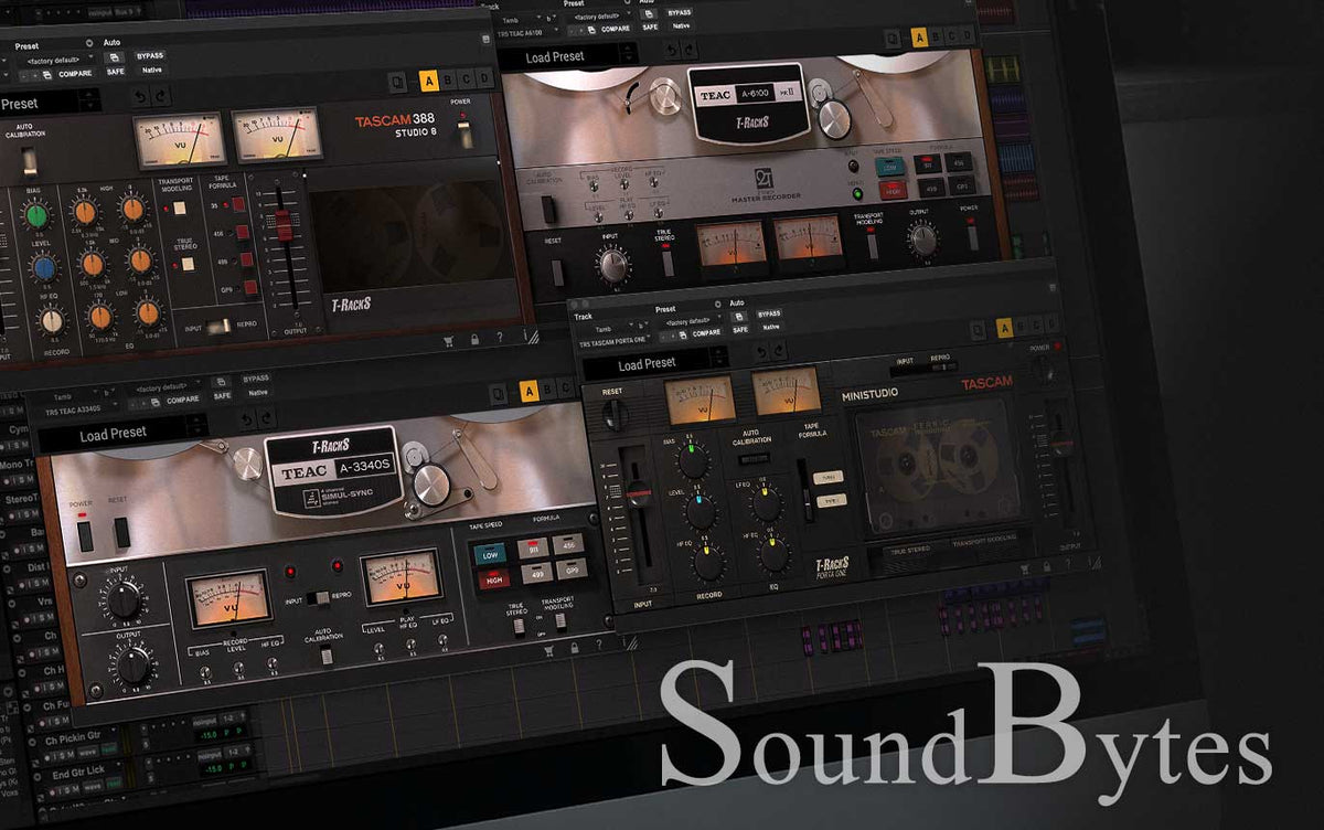 SoundBytes on TASCAM