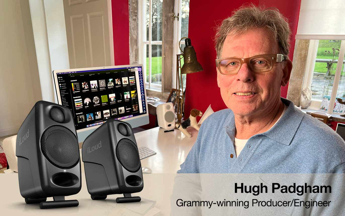 Hugh Padgham on iLoud Micro Monitor