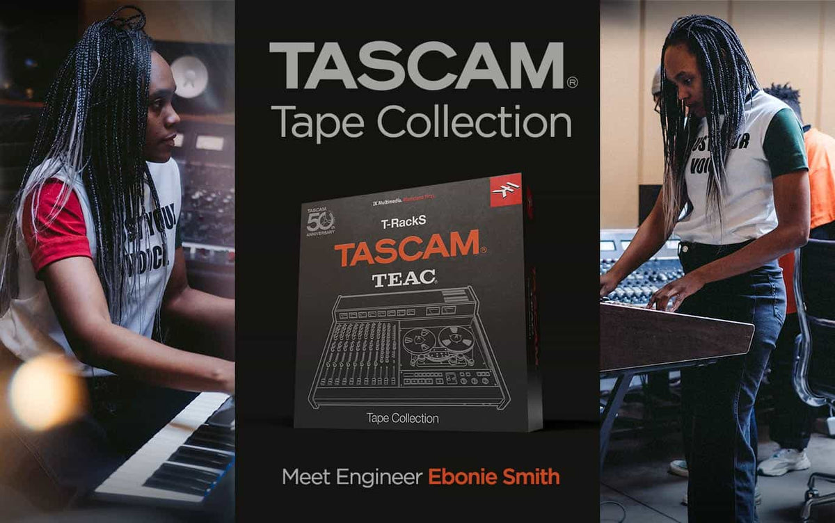 Ebonie Smith on TASCAM Tape Collection