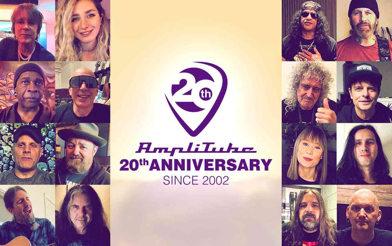 AmpliTube Celebrates Its 20th Anniversary