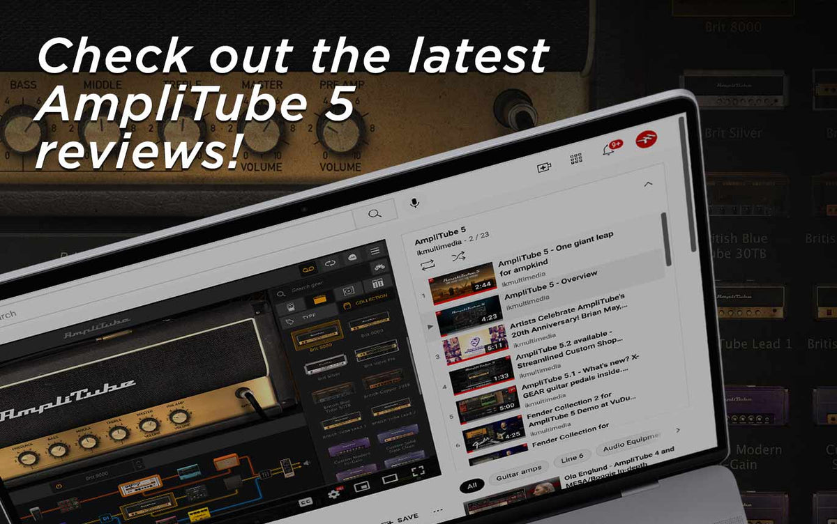 Check out the latest AmpliTube 5 reviews